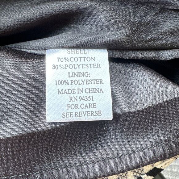 Jade Melody Tam Ruffle Black  and White Bell Sleeve Blouse Size S - Picture 12 of 12